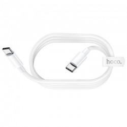 USB кабель Hoco X51 High-Power Type-C to Type-C (100W) White 2m